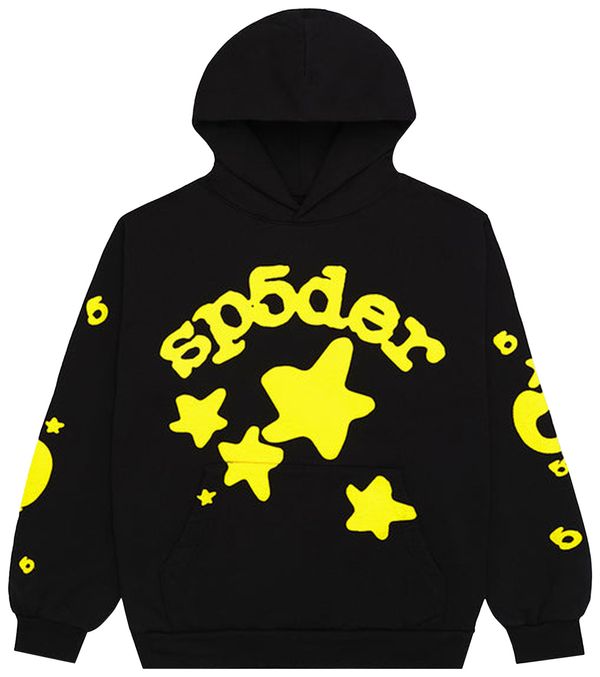 SP5DER BELUGA HOODIE-yellow