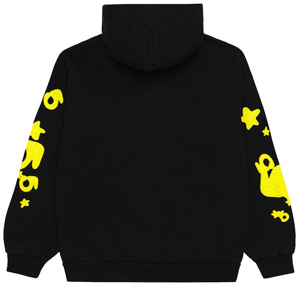 SP5DER BELUGA HOODIE-yellow