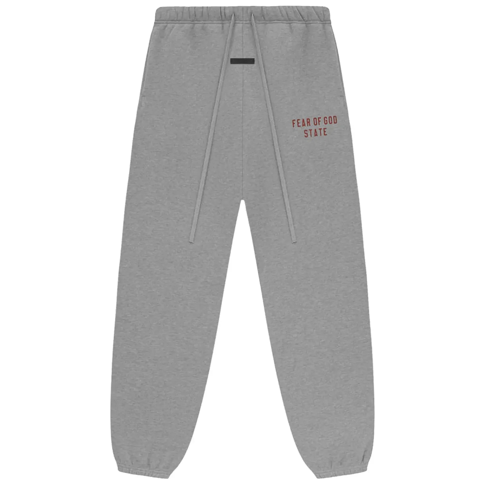 FEAR OF GOD ESSENTIALS SWEATPANTS FLEECE-dark heather