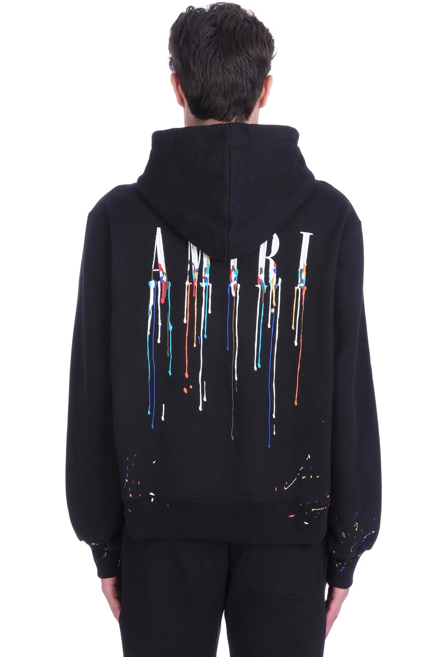 AMIRI SPRAY PAINT DRIP-black