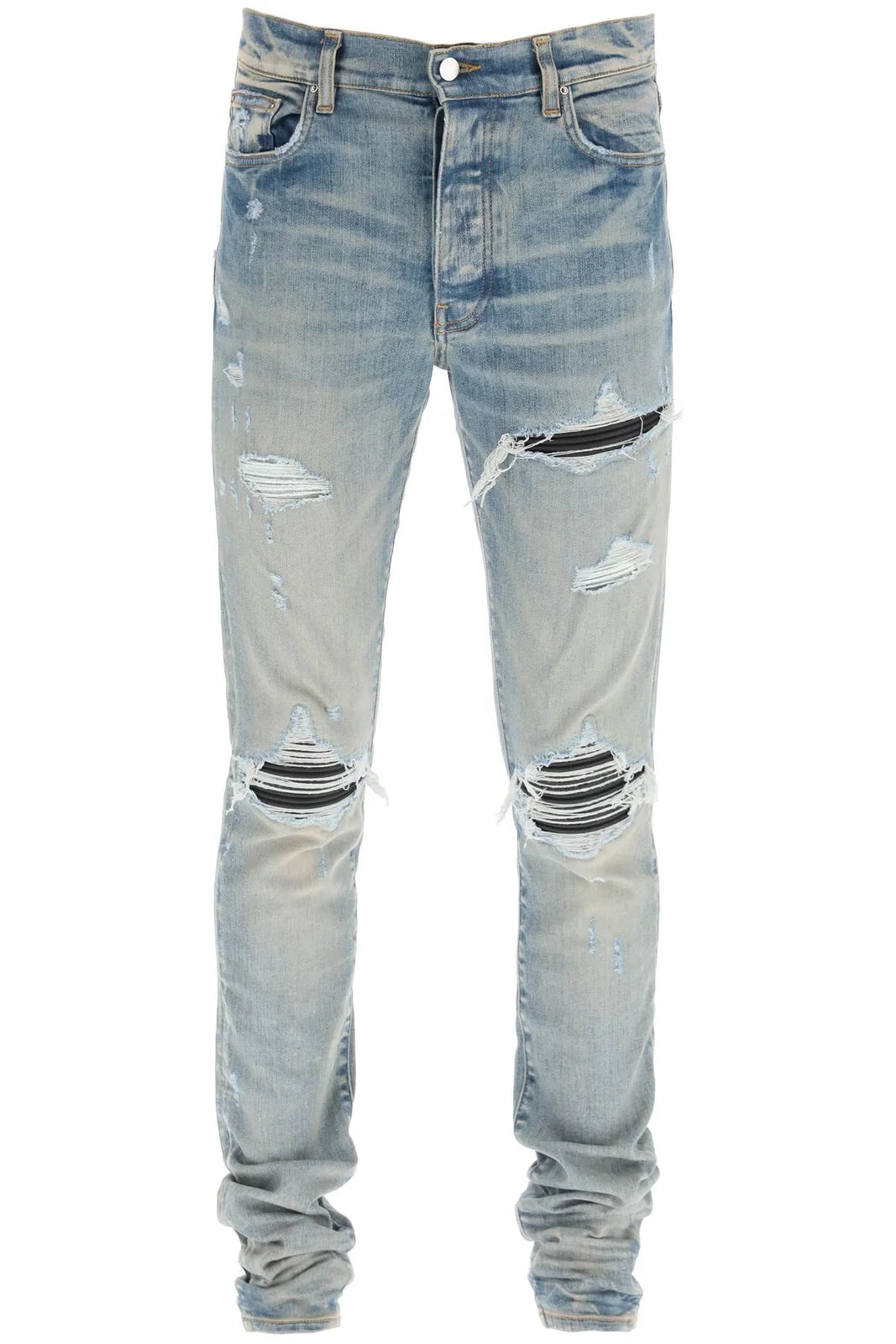 AMIRI DISTRESSED JEANS-ocean