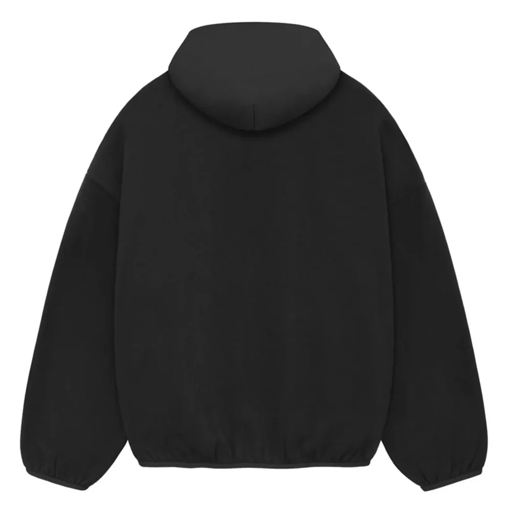 FEAR OF GOD ESSENTIALS HOODIE NYLON FLEECE-black
