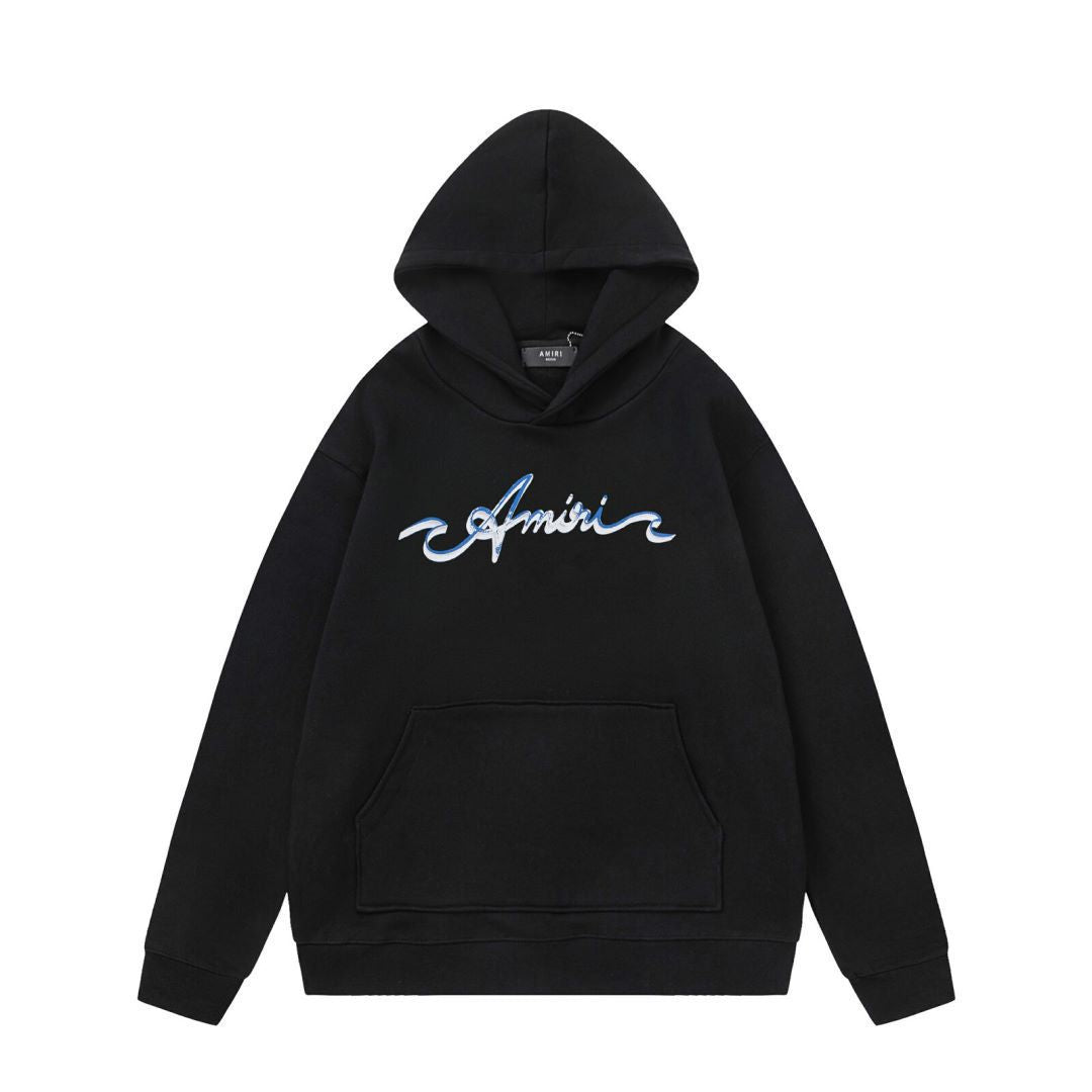 AMIRI SMOKER HOODIE-black