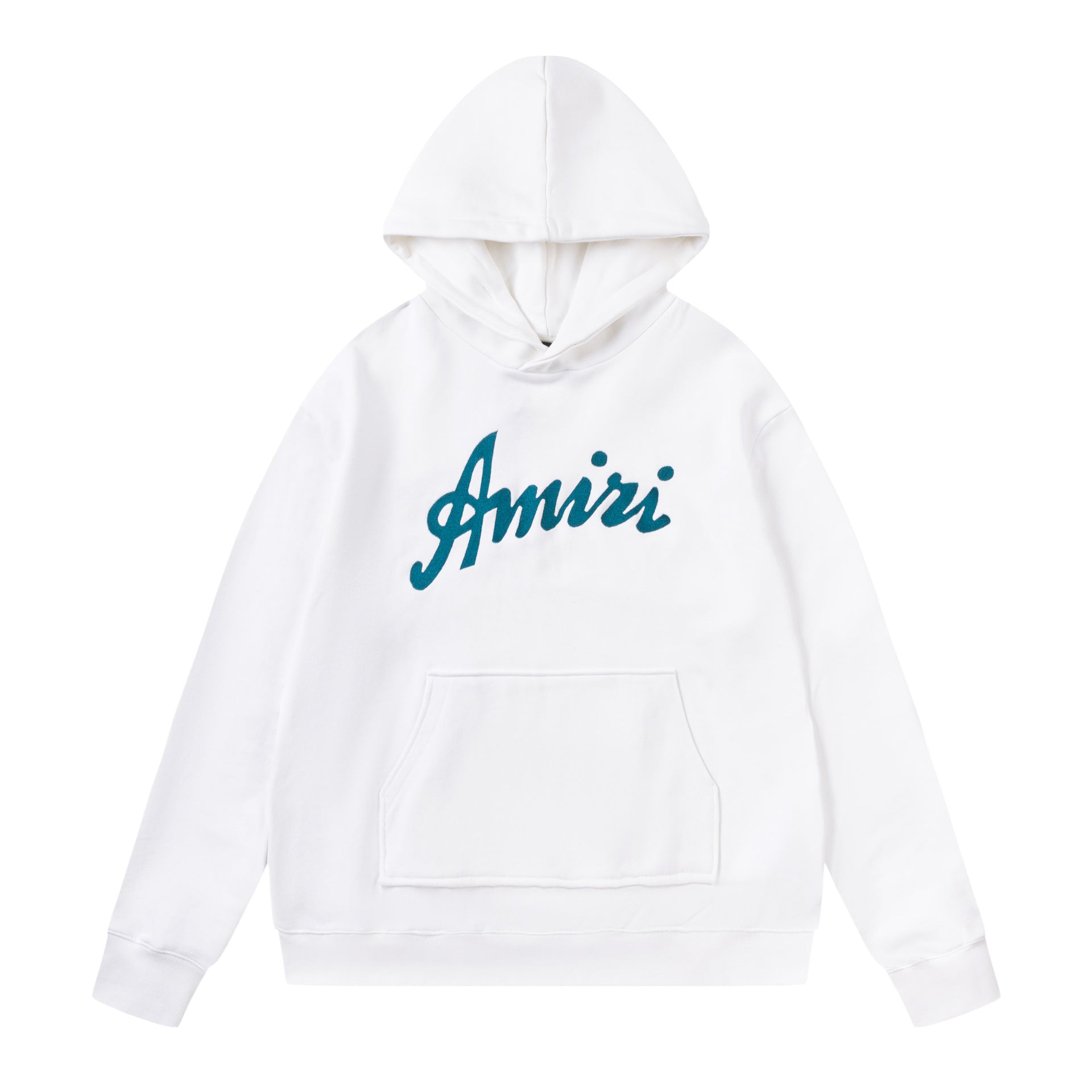 AMIRI CALIFORNIA FRENCH TERRY HOODIE-white