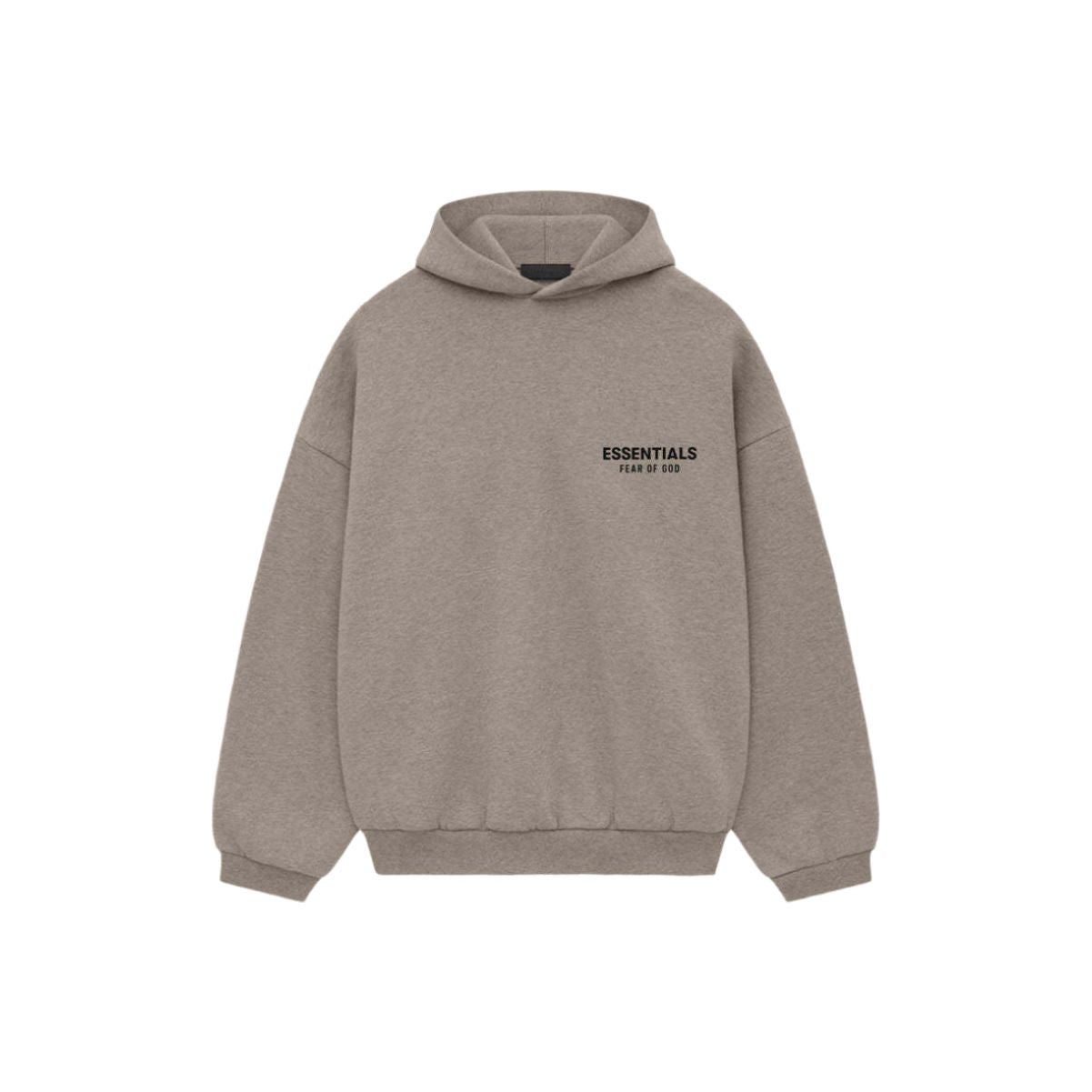 FEAR OF GOD ESSENTIALS HOODIE FLEECE(FW24)-heather grey