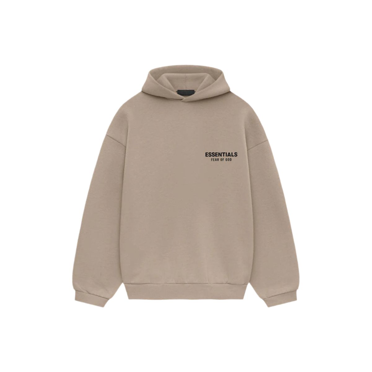 FEAR OF GOD ESSENTIALS HOODIE FLEECE(FW24)-desert sand