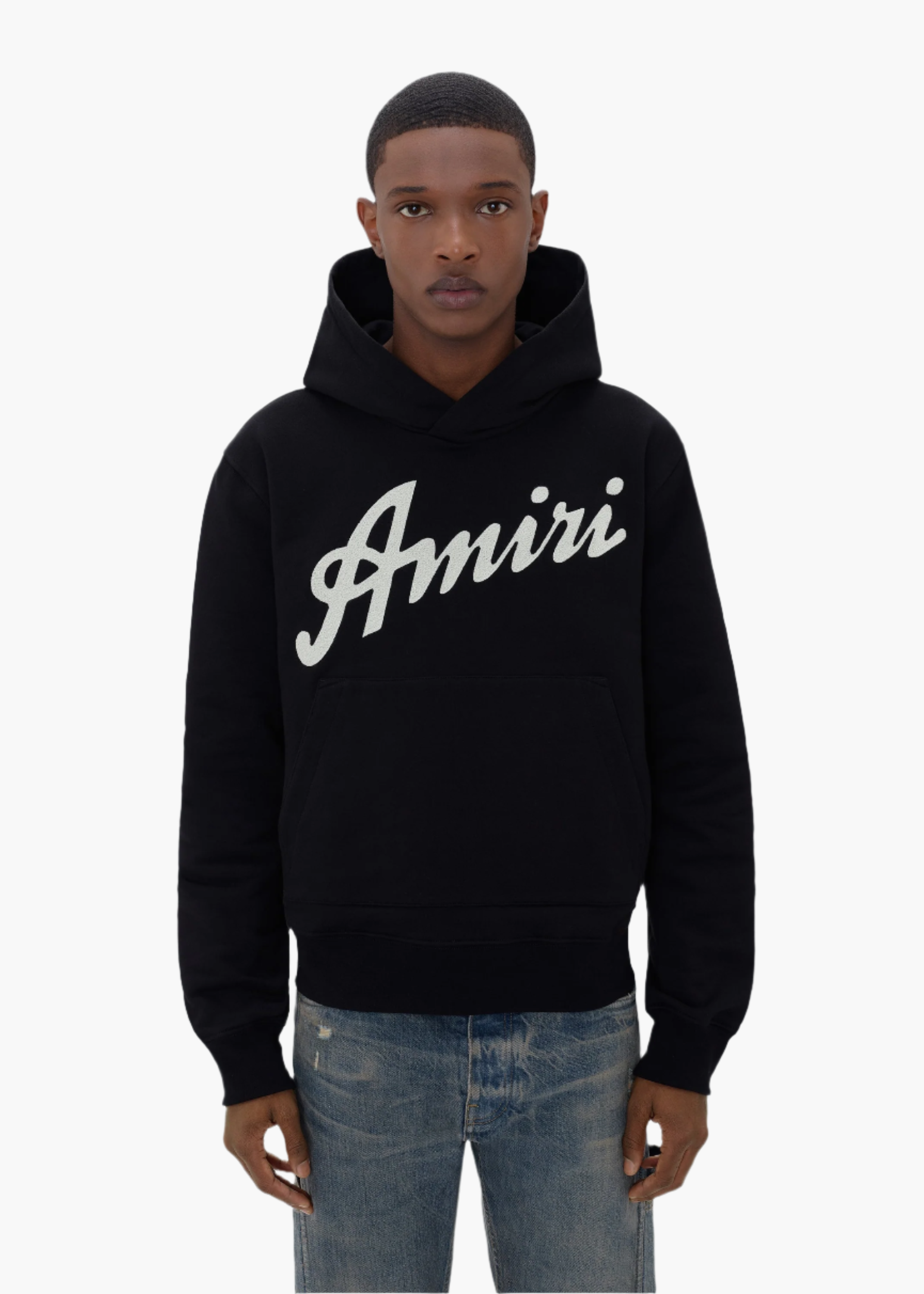 AMIRI CALIFORNIA FRENCH TERRY HOODIE-black