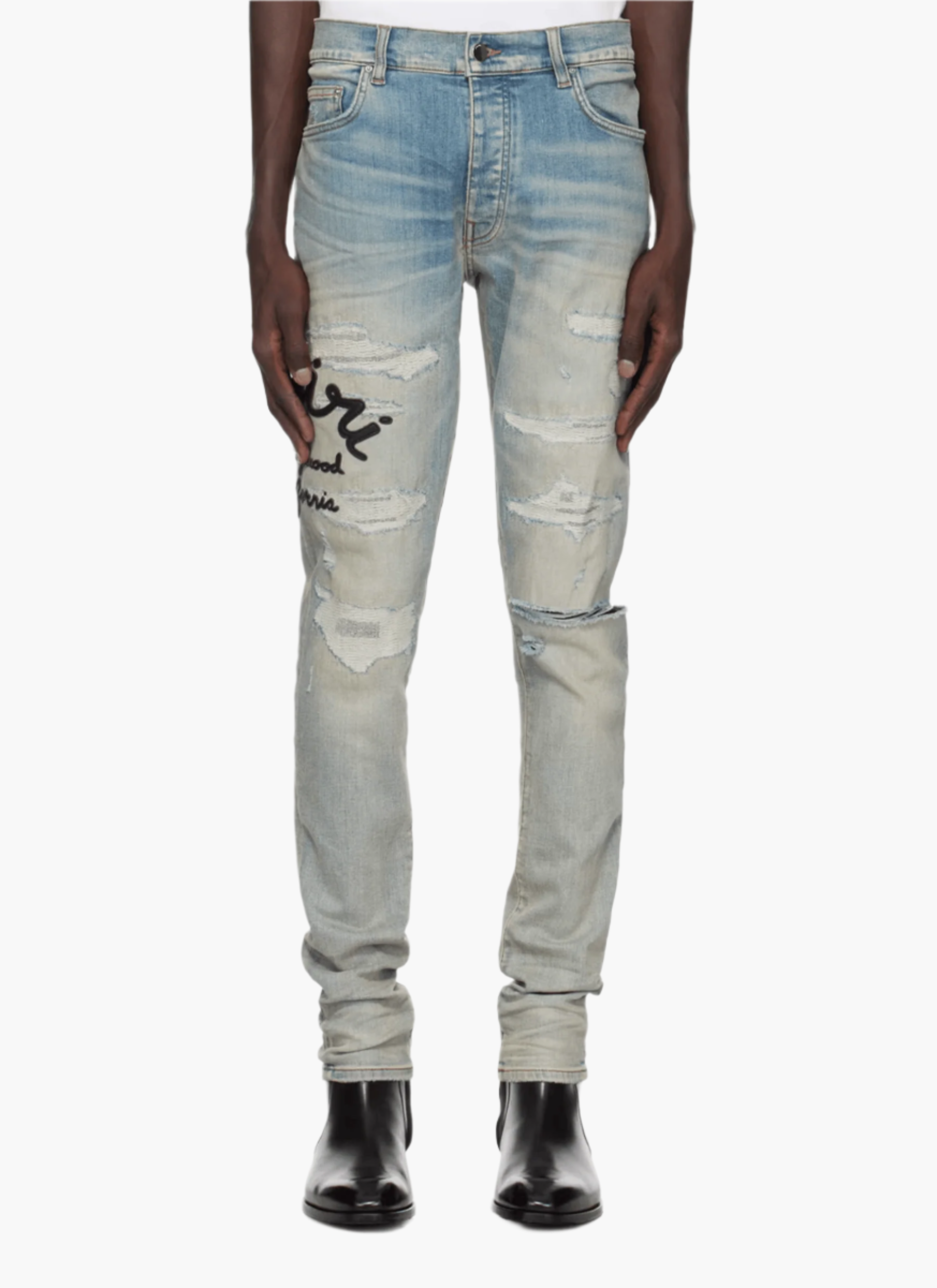 AMIRI HOLLYWOOD TRASHER JEANS