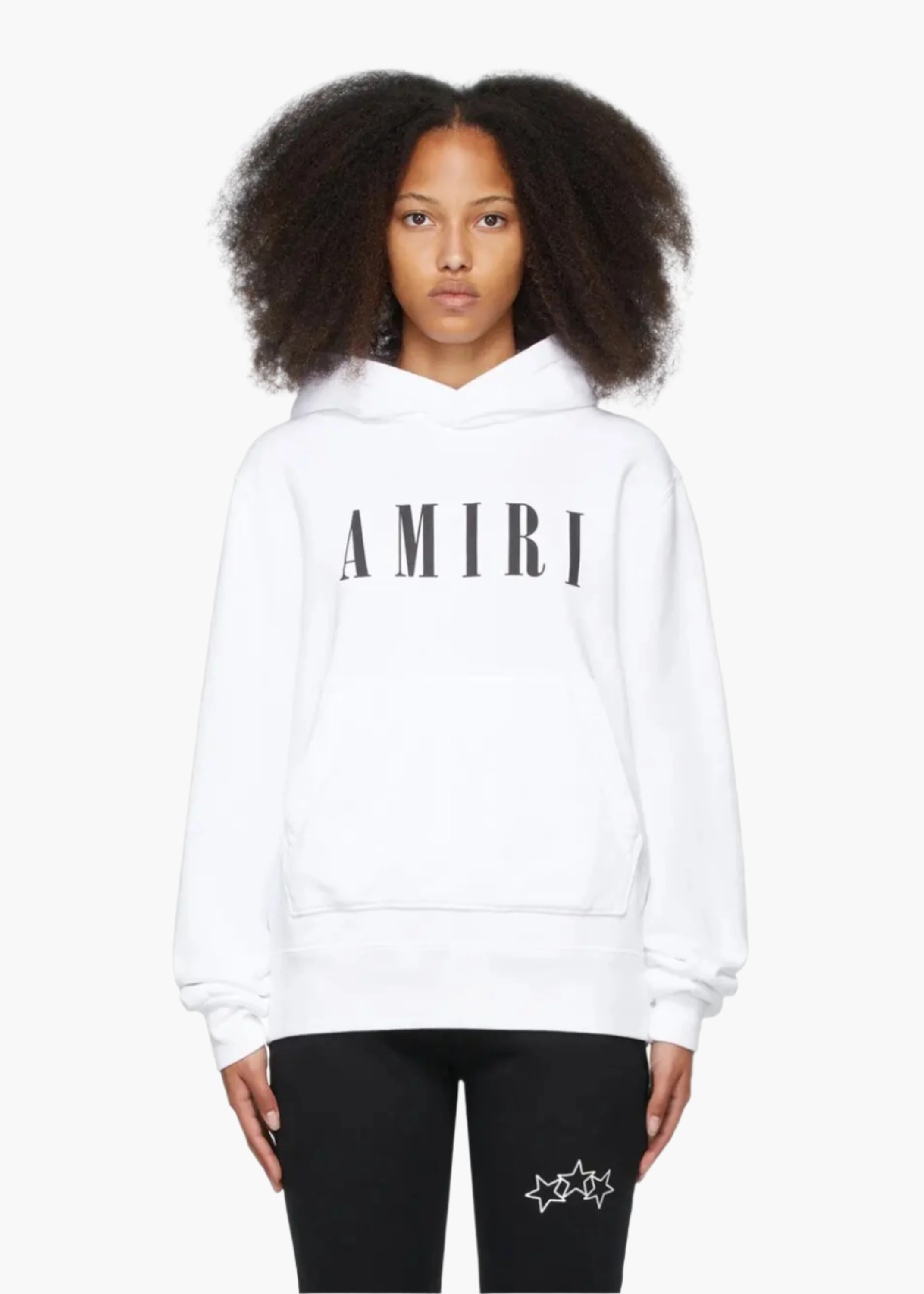 AMIRI CORE LOGO HOODIE-white