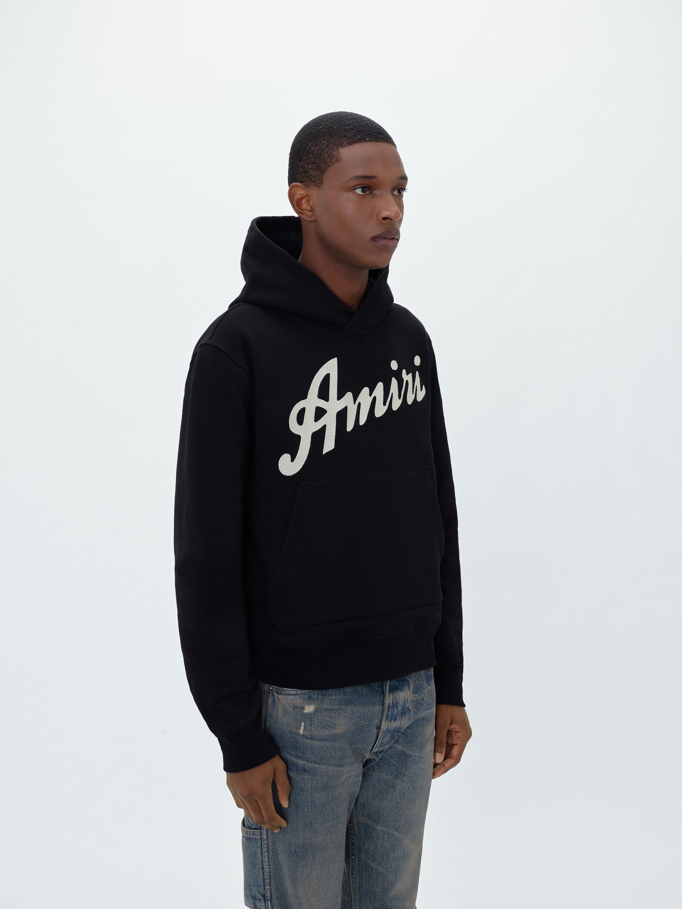 AMIRI CALIFORNIA FRENCH TERRY HOODIE-black