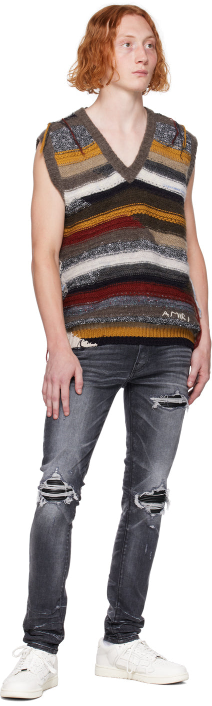 AMIRI MX1 JEANS-storm grey